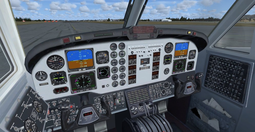 king air cockpit